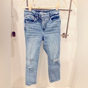 Good American straight jeans - ankle size 6